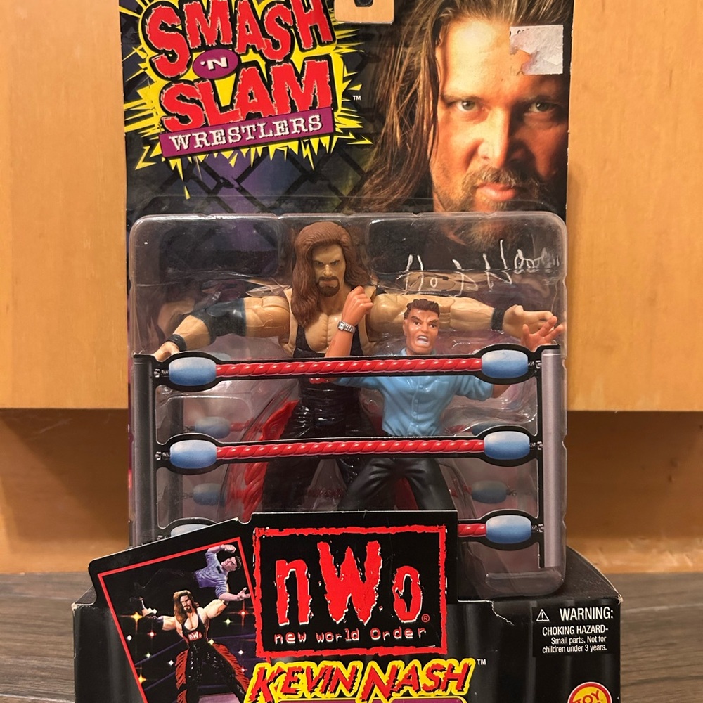 Smash 'N Slam Wrestlers Action Figure Kevin Nash